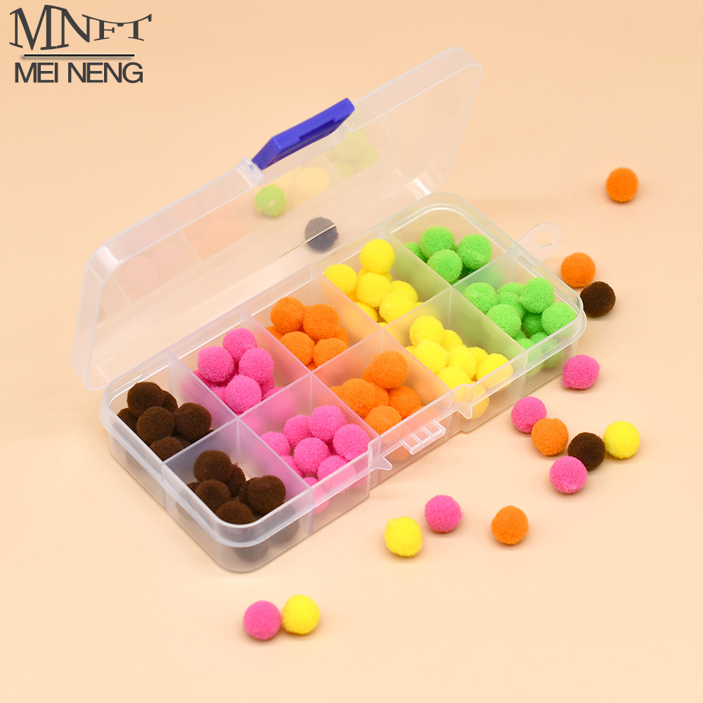 Fishing Hook Assortment - MNFT 100 قطعة/صندوق من مواد صناعة