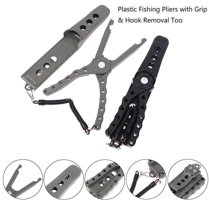 كماشة صيد بلاستيكية مع أداة إز - مراجعة Fishing Hook Sharpener وسعره