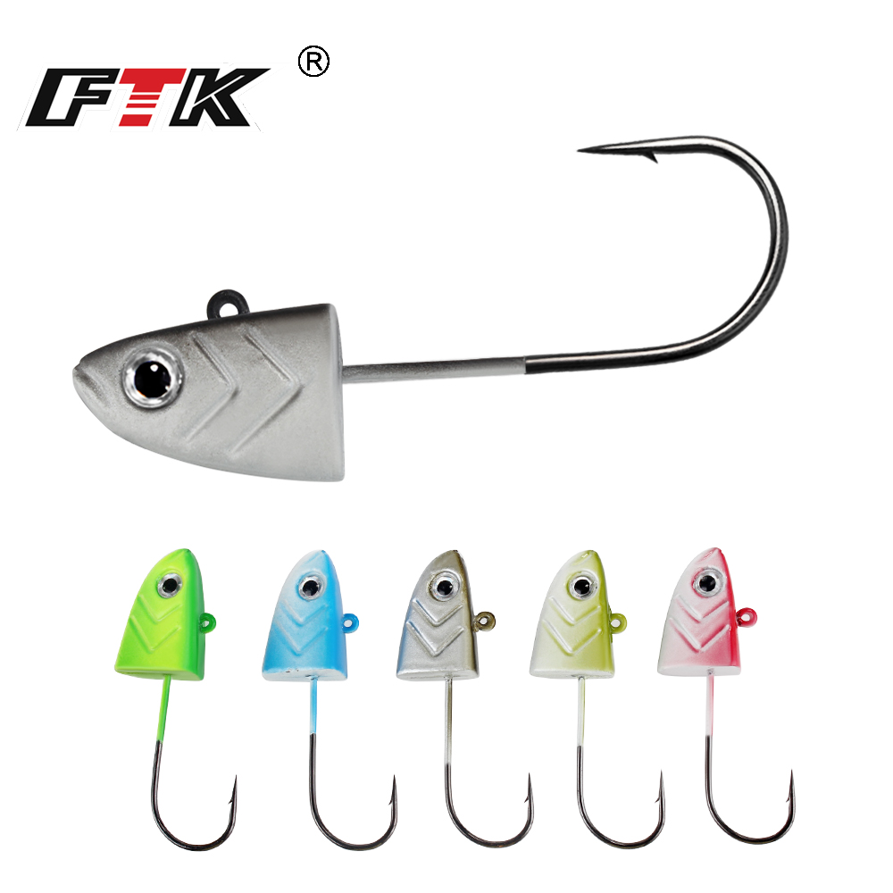خطافات صيد FTK 5 جرام 12 جرام  - مراجعة Fishing Hook Assortment وسعره