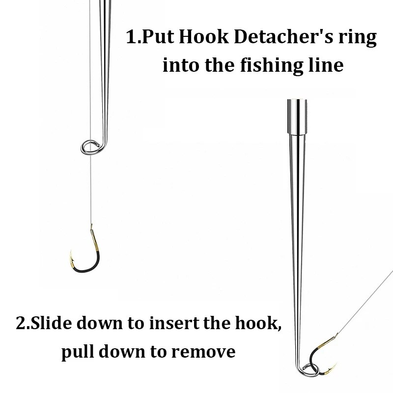 خطاف الصيد Unhooker الحلق العم - مراجعة Fishing Hook Remover وسعره
